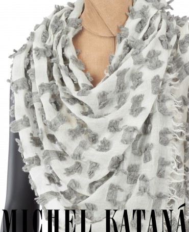 Палантин Унисекс CutT.W100_24DMW-11.1/GR